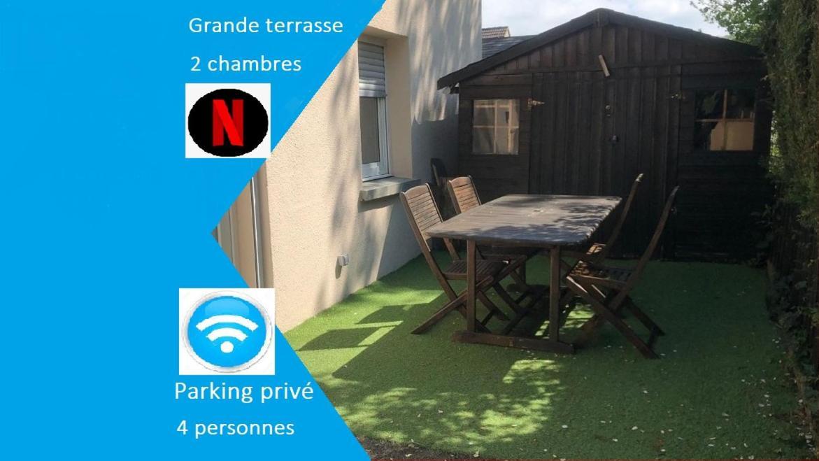 Appartement Avec Terrasse 6 Personnes Pas De Fete Dambenois Exterior foto